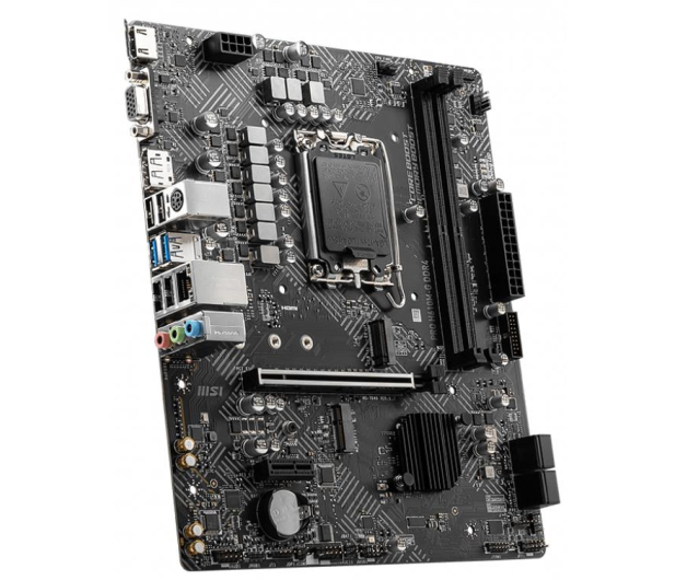 MSI Płyta główna PRO H610M-G s1700 DDR4 DP/HDMI M.2 mATX PRO H610M-G DDR4 - 709216 - zdjęcie 2